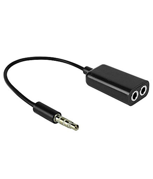 Cavo Adattatore Audio TeKone TO-AV-105 Spliiter Aux 3,5mm TRRS - 2 Aux Mic hsb