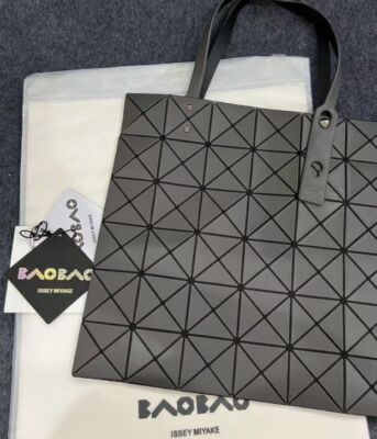 Issey Miyake BAO BAO Prism Shoulder Tote Bag PVC Glossy From Japan