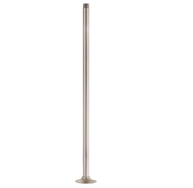 Danze 24 in. Ceiling Mount Shower Arm with Flange in Brushed