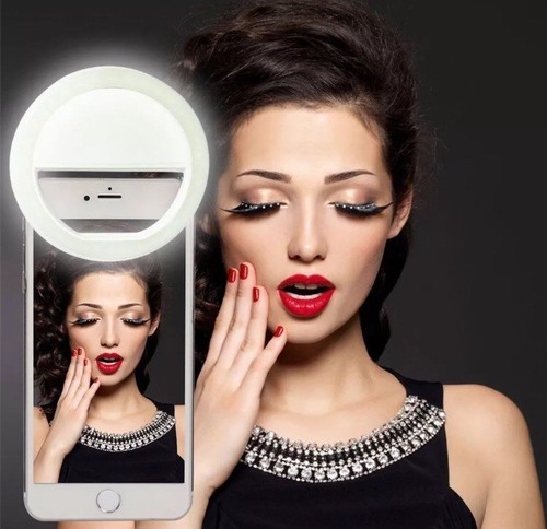 36 LED Clip On Selfie Cell Phone Ring Light Night Light, 3 settings,vanity light