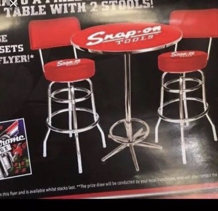 Snap on bar stool and bar table set | in Ipswich, Suffolk | Gumtree