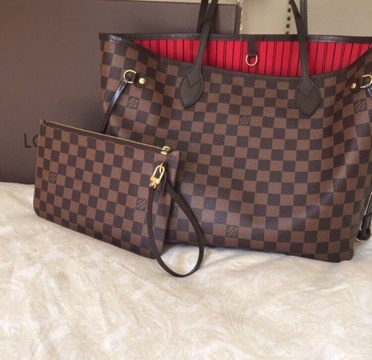 Louis Vuitton Neverfull Handbag Designer Womens Bag Clutch Bag Purse Wallet | in Birstall ...