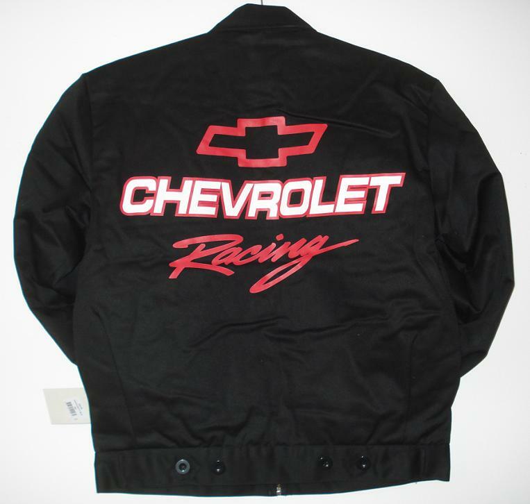 Chevrolet Chevy Racing Mechanic Printed Jacket JH Design New