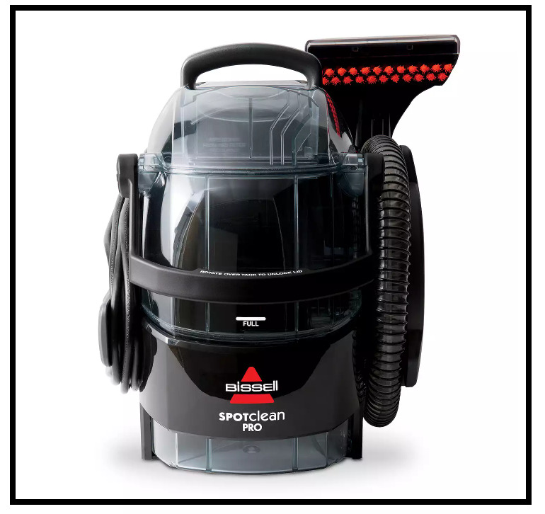 BISSELL SpotClean Pro Portable Deep Cleaner 3624 - 14"H x 14"W x 10"D