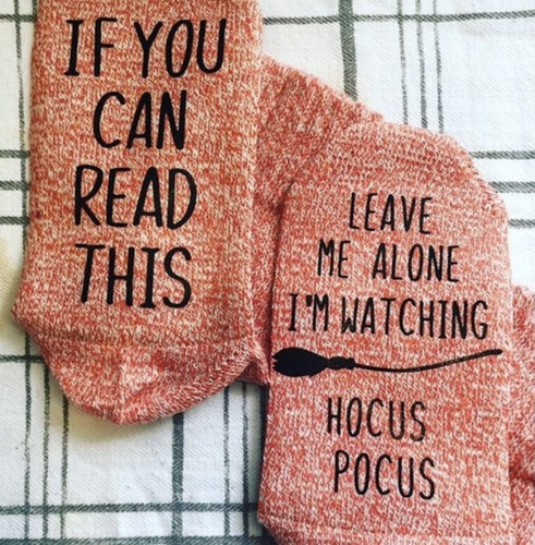 Hocus Pocus socks/ women’s socks