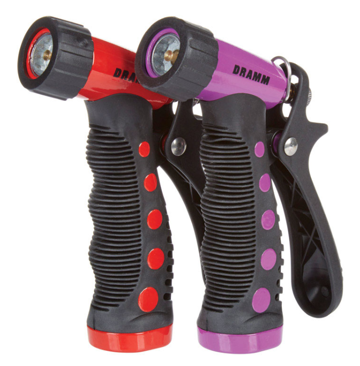 Dramm TOUCH 'N FLOW Hose Nozzle ASSORTED COLORS 1 Pattern Pistol Grip 10-12720