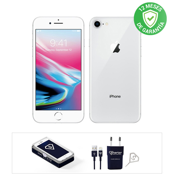 Apple iPhone 8 / 64GB / Plata / Libre