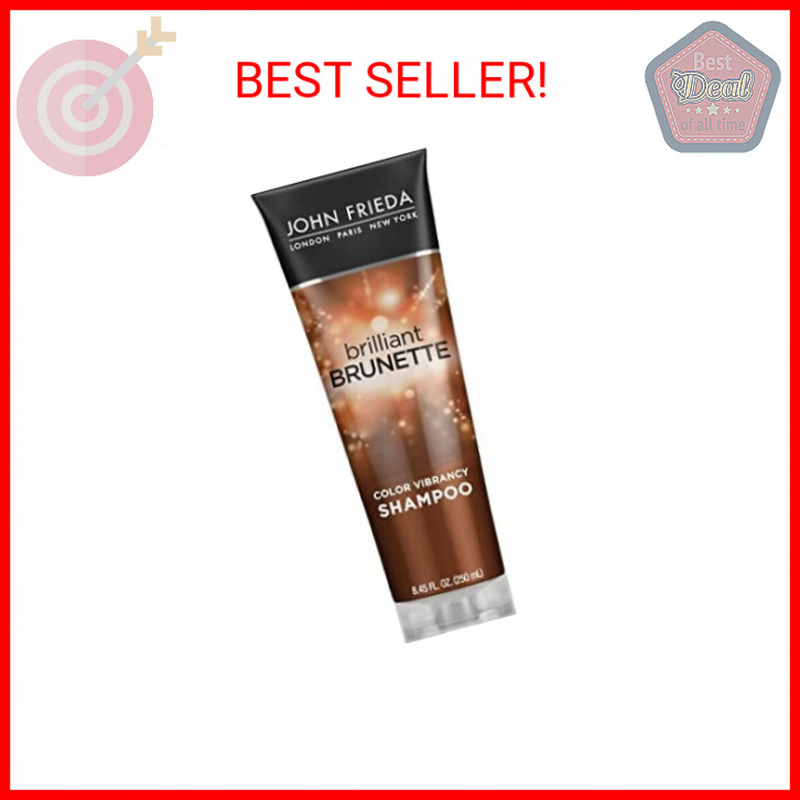 John Frieda Brilliant Brunette Multi-Tone Revealing Shampoo, Color Protecting