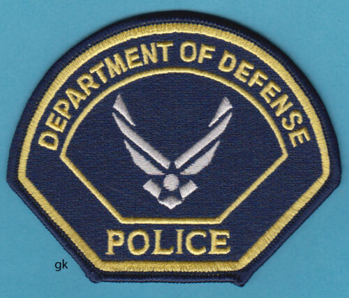 DEPARTMENT OF DEFENSE AIR FORCE POLICE SHOULDER PATCH 