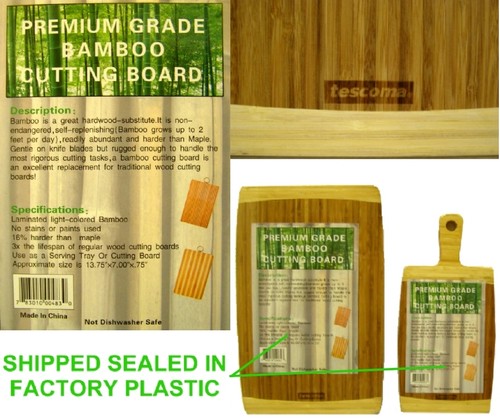 NEW! 2 BAMBOO CUTTING/CHOPPING/DICING/SERVING BOARDS,WOOD KITCHEN BOARD