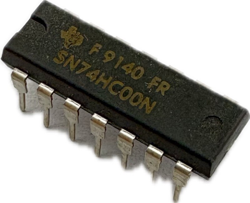 3x Texas Instruments Sn74hc00n Quad 2 Input Nand Gate Dip-14