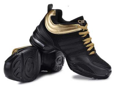 Womens Sansha Dance Sneakers Mesh Jazz Salsa Modern Shoe Hip Hop Soft-soled Hot