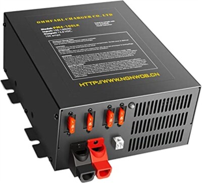 100 Amp RV Power Converter Battery Charger 120VAC to 12VDC Power Supply Inverter