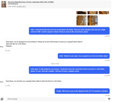 Foto dell'oggetto di un acquirente verificato