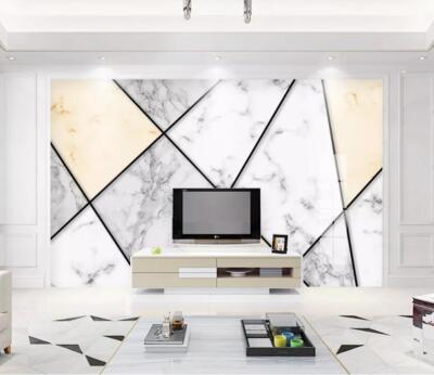 3D Polygon Cut Chart ZHUA3195 Wallpaper Wall Murals Removable Self-adhesive Amy