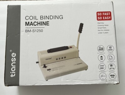 TIANSE Coil Binding Machine, Electric Coil Inserter