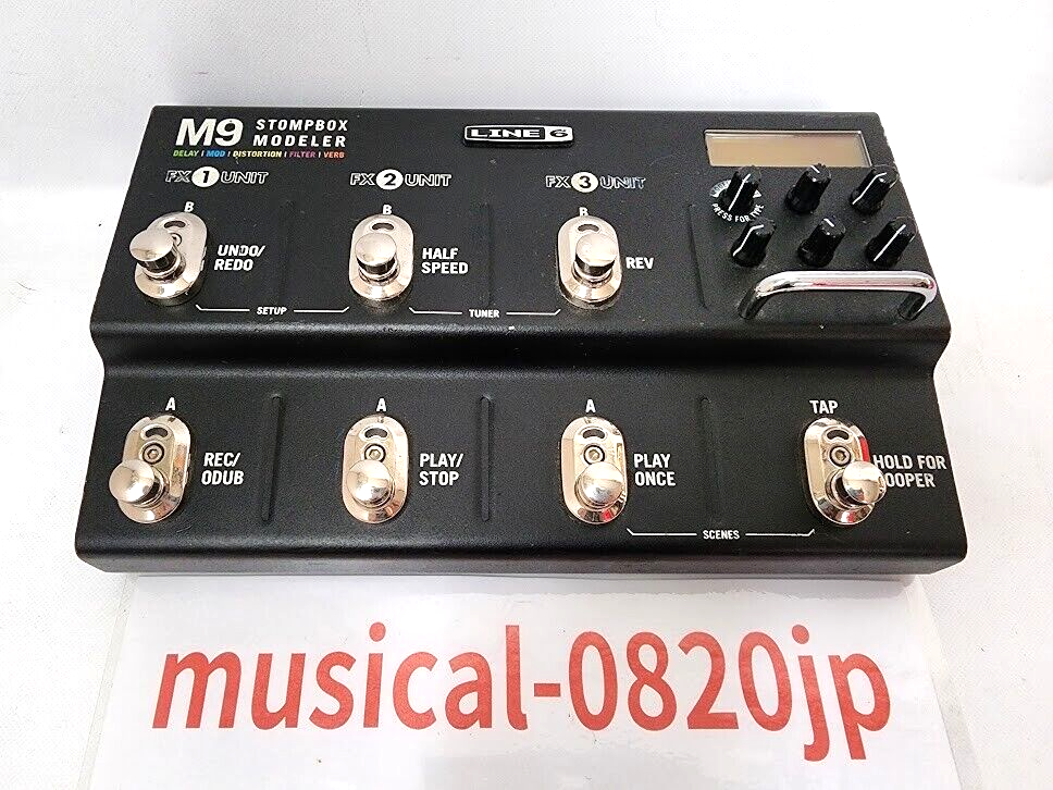 Line6 M9 Stomp box Modeler Multi-Effects Guitar Effect Pedal
