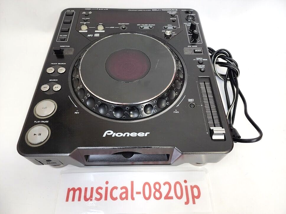 Pioneer DJ CDJ-1000MK3 Digital CD Deck CDJ 1000 MK3 Pioneer DJ CDJ-1000MK3 Digital CD Deck CDJ 1000 MK3