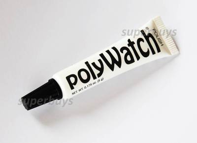PolyWatch Scratch Remover Polish Watch Face Plastic Acrylic Glass Crystal Repair