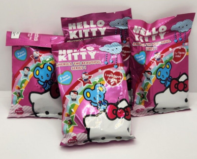 Hello Kitty America The Beautiful Series 1 Figure Blind Bag [Pack of 4]