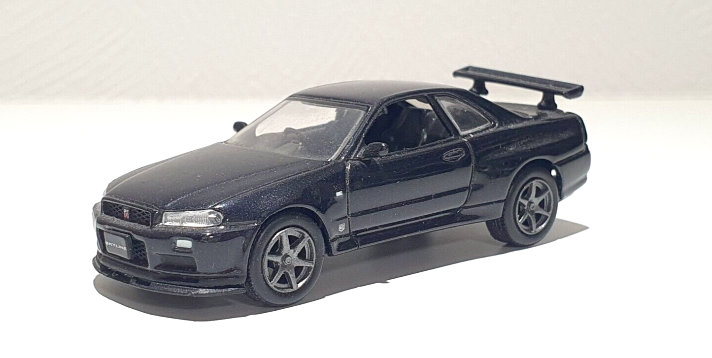 1/64 Kyosho NISSAN SKYLINE GT-R R34 BNR34 Limited Edition