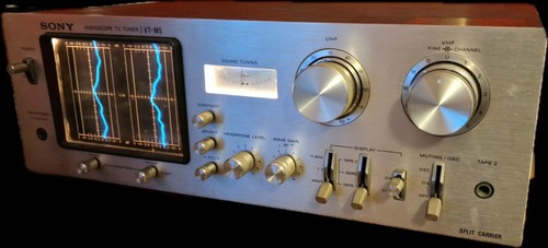 Sony Audioscope TV Tuner VT-M5 High End Vintage ((NOT TESTED Sony Audioscope TV Tuner VT-M5 High End Vintage ((NOT TESTED