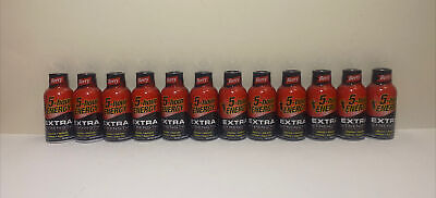 5 Hour Energy Extra Strength Berry Flavor *NEW* Lot Of 12 FREE SHIPPING