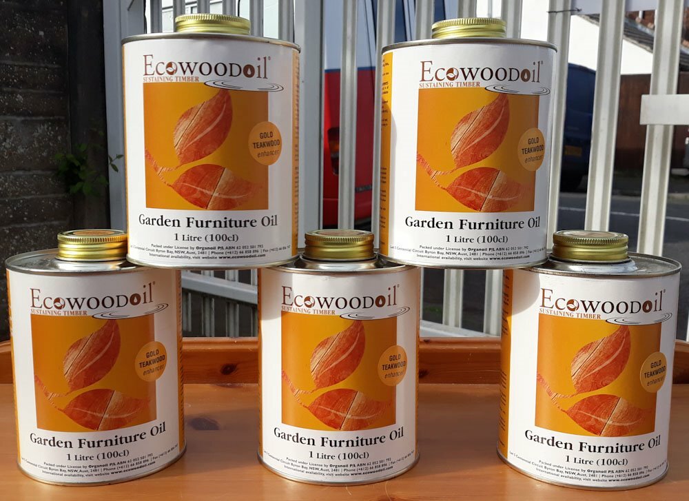 I Litre Ecowoodoil Gold Outdoor Wood Garden Furniture ...