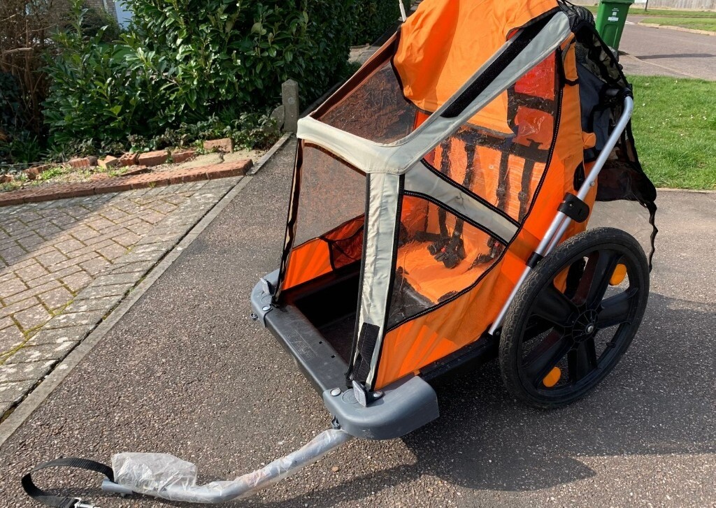 bellelli b-taxi fahrrad-kinderanhänger 2 sitzer