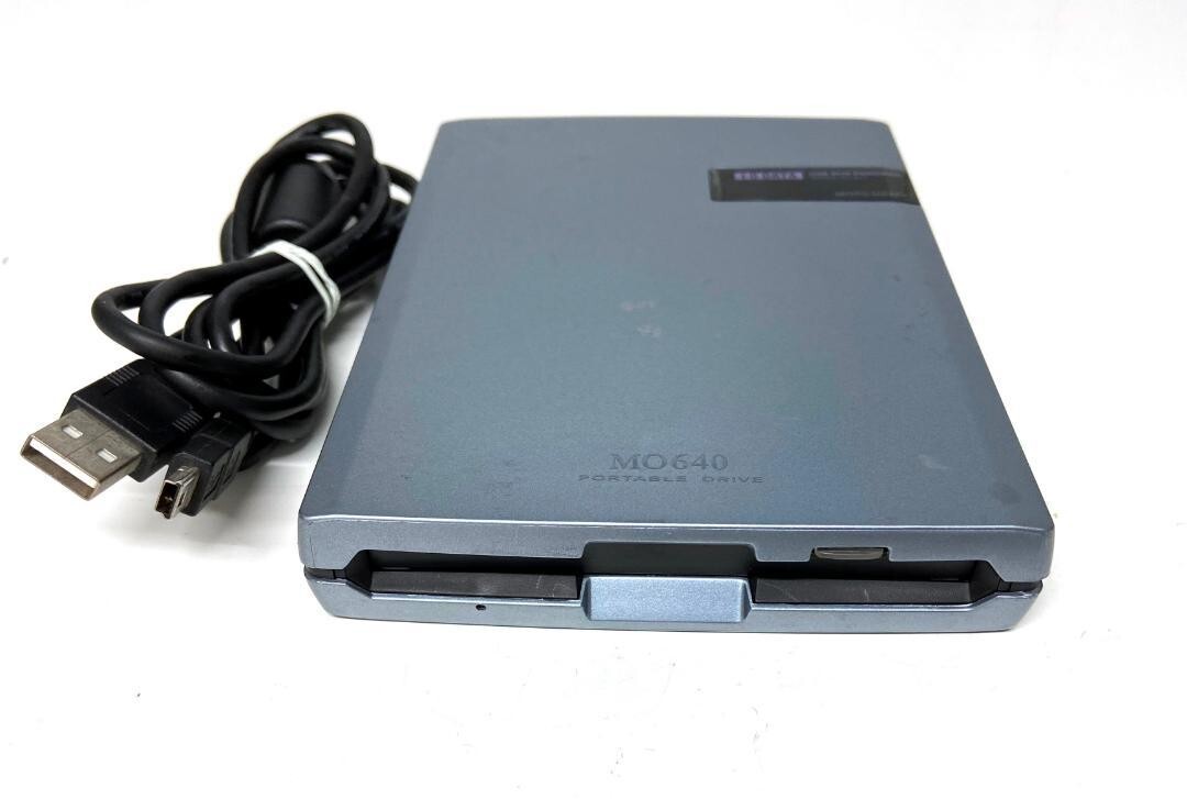 I-O DATA MOP2-U640P 640MB MO Magneto Optical Drive