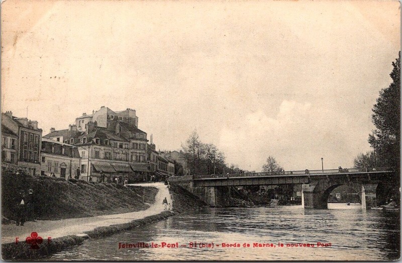 *49339 Cpa Joinville Le Pont - Le Nouveau Pont