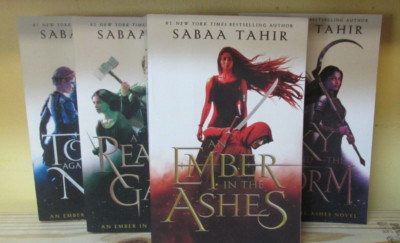 An Ember in the Ashes Series(Ember Quartet) by Sabaa Tahir | 4 volume PB set