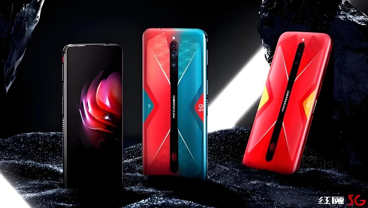 Nubia Redmagic 5g　8GB RAM　128GB Nubia Red Magic 5G (8GB RAM/128GB ROM) - Black