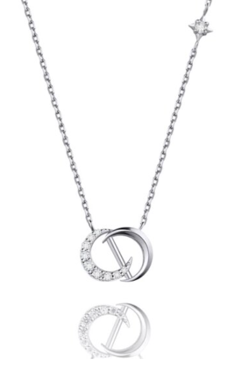 ◆STONEHENgE◆ Silver Necklace SC1232 SC1232T-NSV19 StoneHenge DAL Silver Necklace K1743 Silver925 Rhodium