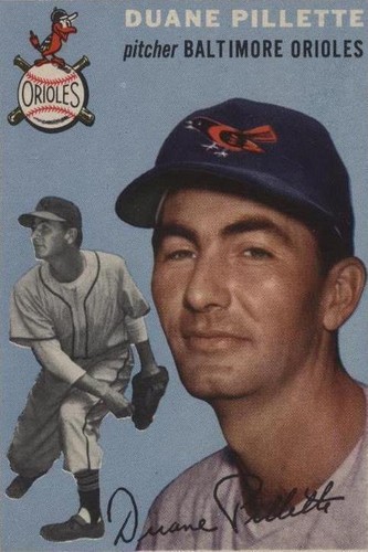 1954 Topps - Duane Pillette #107