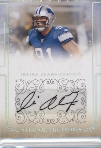 2007 Playoff National Treasures Ikaika Alama-Francis #172