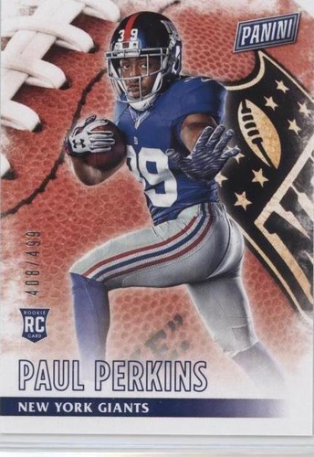 2016 Panini Black Friday Football Paul Perkins #70