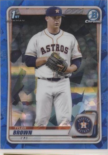 2020 Bowman Chrome Draft Sapphire Edition - Tyler Brown #BD-21