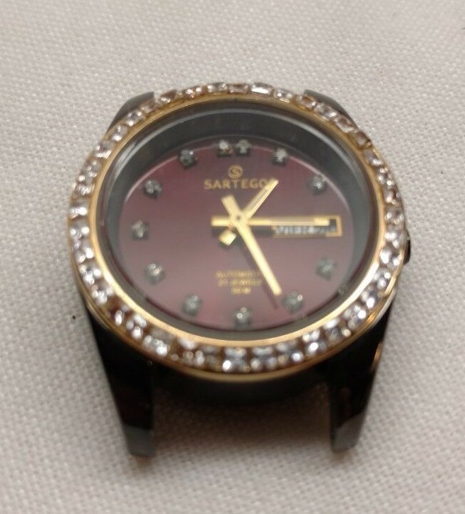 Sartego Womens SCBG62 classic analog burgundy FOR PARTS OR REPAIR