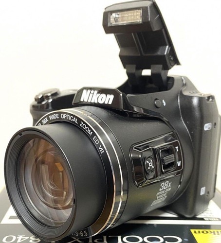 Nikon Coolpix L840 Camera 16.0 MP full HD movie 7.5cm/3in