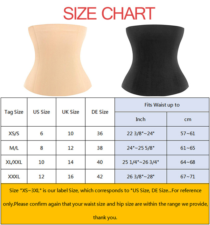 Slimming Waist Trainer Corset Shaper Body Shapewear Underbust Cincher Tummy Belt