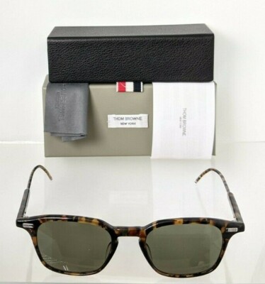 Pre-owned Dita Brand Authentic Thom Browne Sunglasses Tbs 406-b-t Tkt Tb-406 Tortoise Frame In Green