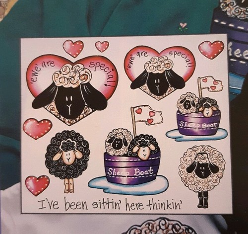 Vintage Patterns South Sea Import Aleene's Cow, Sheep, Pig Iron With Fusible Web