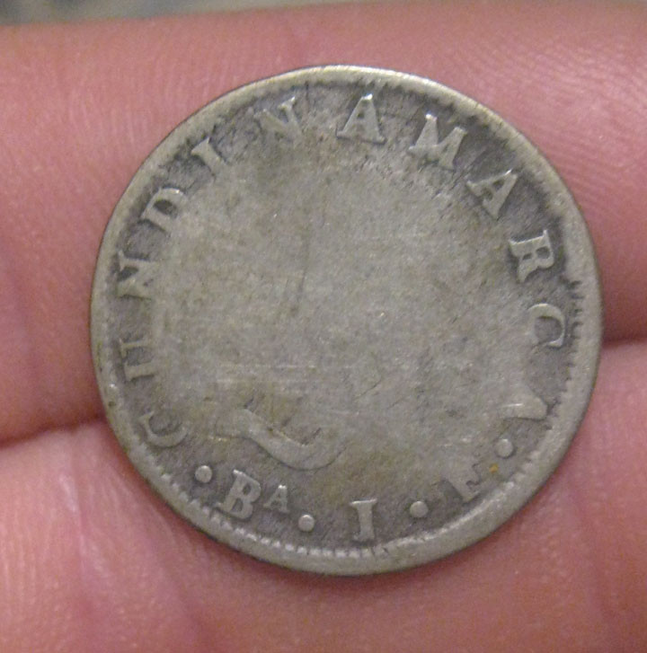 Colombia - 1821 Silver 2 Reales - Pre-Republican