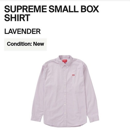 Size S - Supreme Small Box Logo Long Sleeve Shirt (SS22 Size S - Supreme Small Box Logo Long Sleeve Shirt (SS22