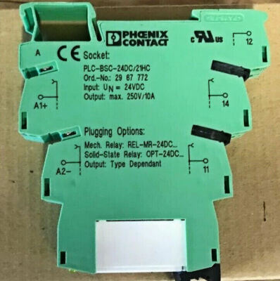  Phoenix Contact PLC-RSC 24DC/21HC Relay Module 