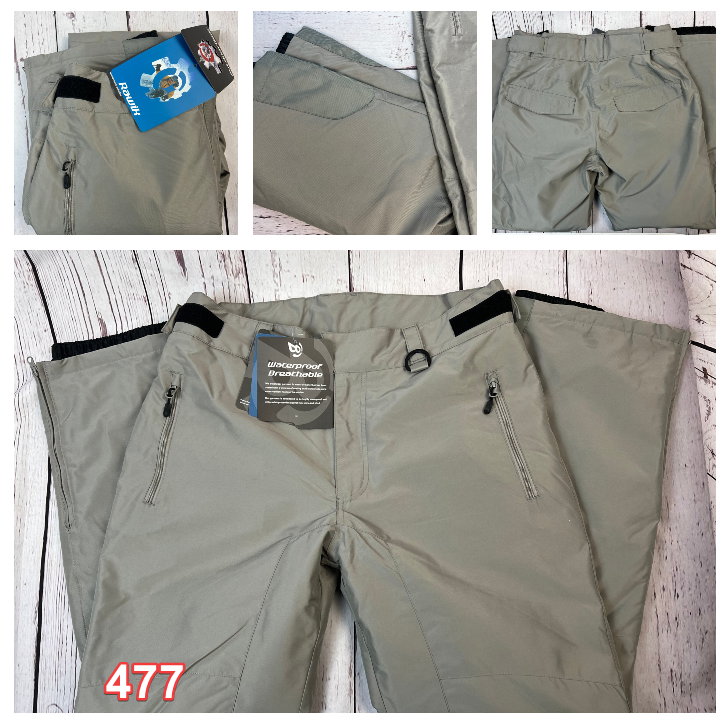 RAWIK FALL LINE ALPINE PANTS MEN'S Ski Pants Snow Pants Winter Pants Grey L