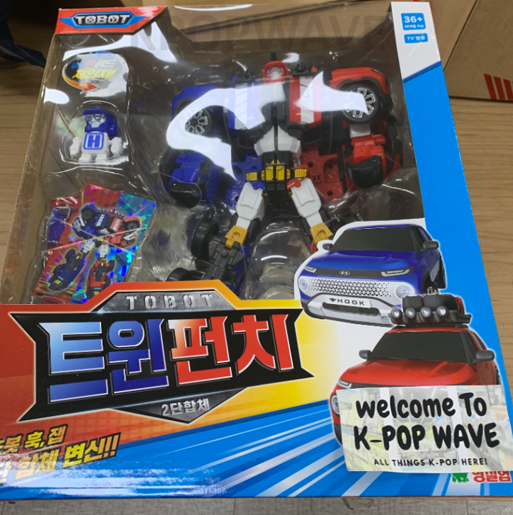 TOBOT 2024 TWIN PUNCH Blue Hook &Red Jab Combine Transformer