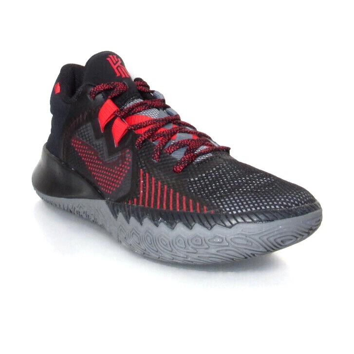 

Мужские баскетбольные кроссовки Nike Kyrie Flytrap 5, черные/красные, CZ4100-003, Black-university red-cool grey, Nike Kyrie Flytrap