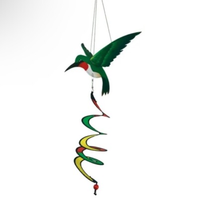 Hummingbird Theme Twister Windsock In The Breeze Item 4287 3D Design 12x30 